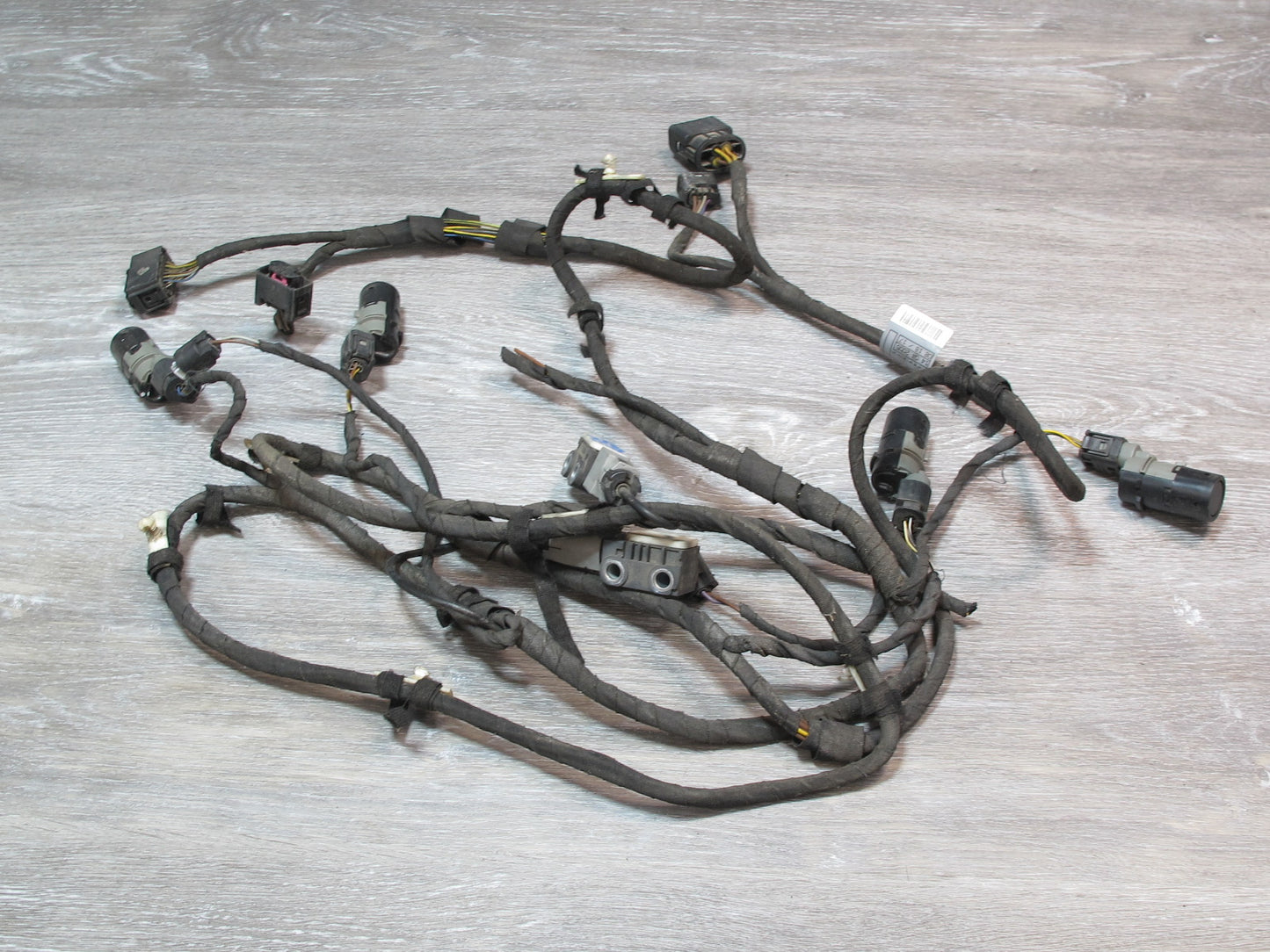 03-04 BMW E65 E66 Front Bumper PDC Parking Distance Sensor Wiring Harness OEM