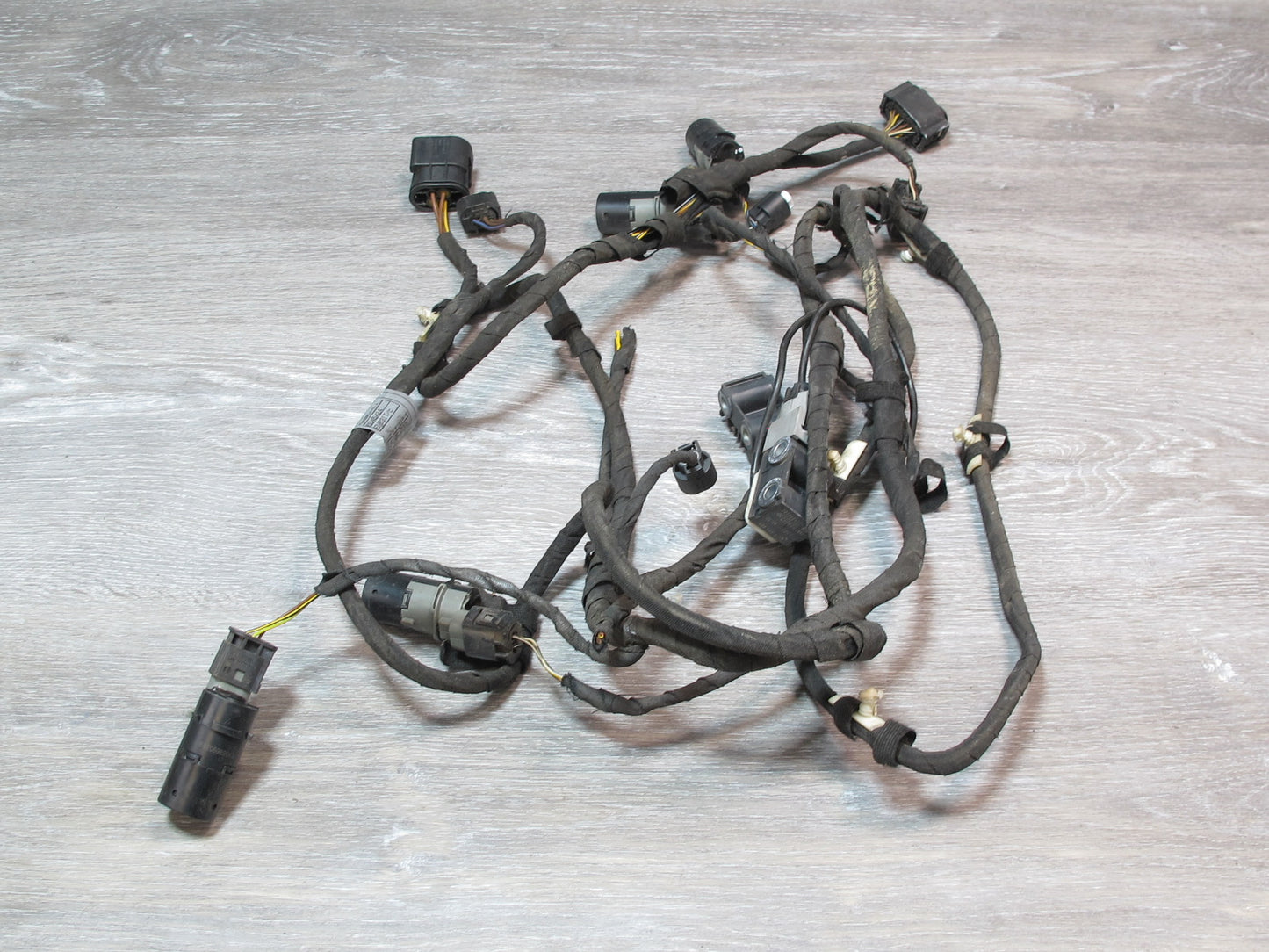 03-04 BMW E65 E66 Front Bumper PDC Parking Distance Sensor Wiring Harness OEM