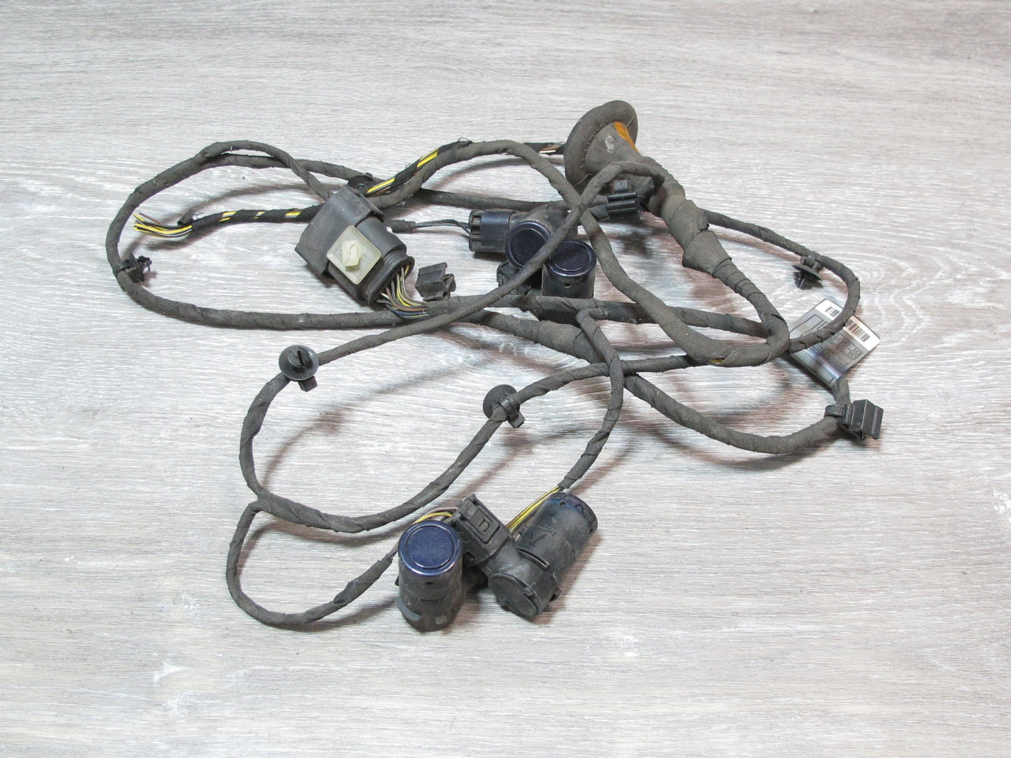 03-05 BMW E65 E66 Rear Bumper PDC Parking Distance Sensor Wiring Harness OEM