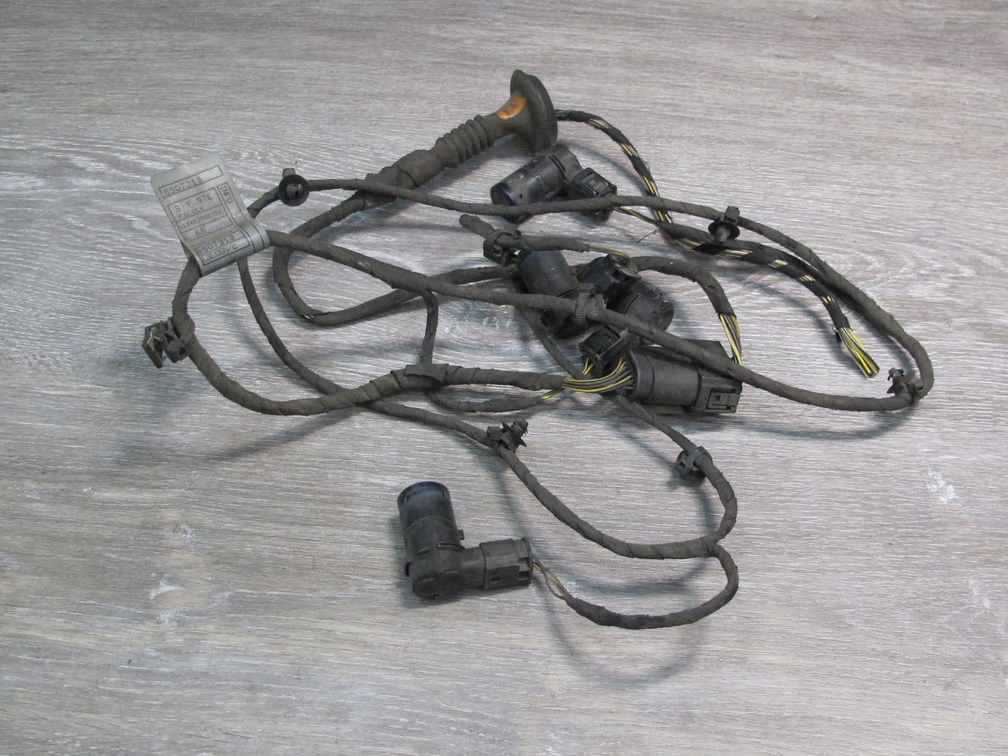 03-05 BMW E65 E66 Rear Bumper PDC Parking Distance Sensor Wiring Harness OEM