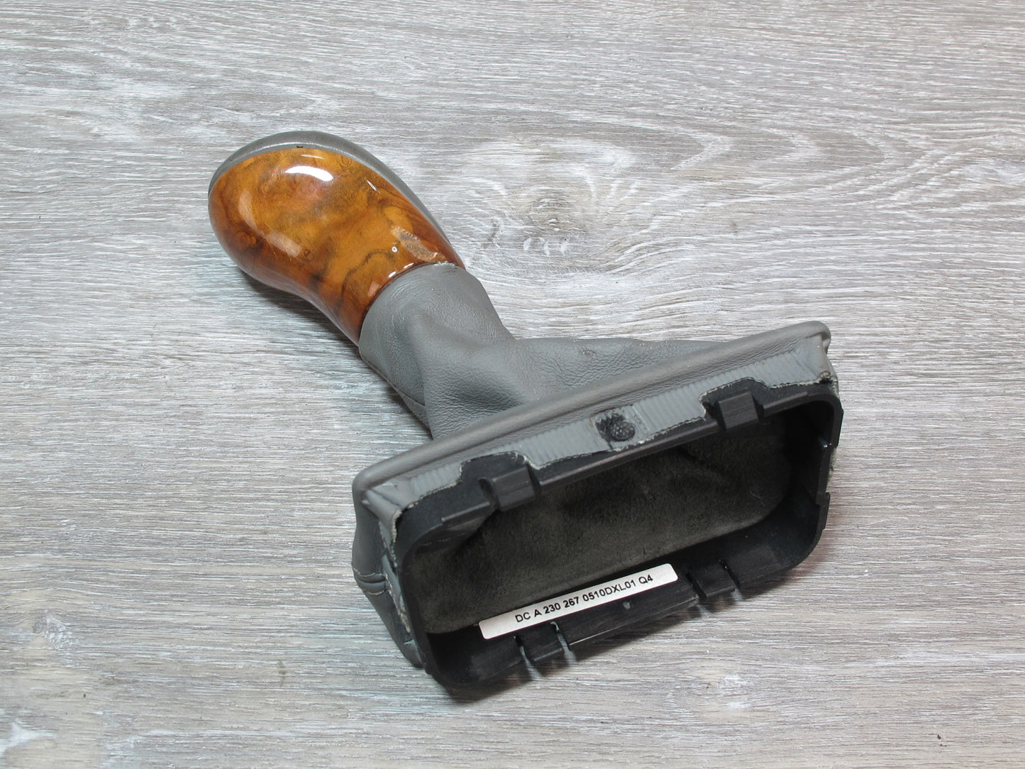 03-04 Mercedes R230 Sl-class A/T Transmission Shifter Knob w Leather Boot OEM