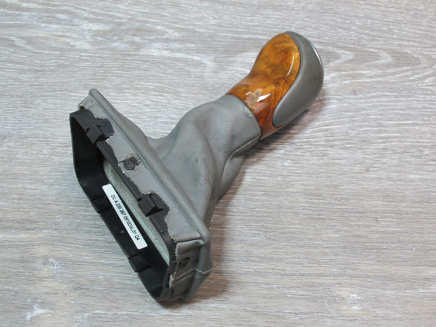 03-04 Mercedes R230 Sl-class A/T Transmission Shifter Knob w Leather Boot OEM