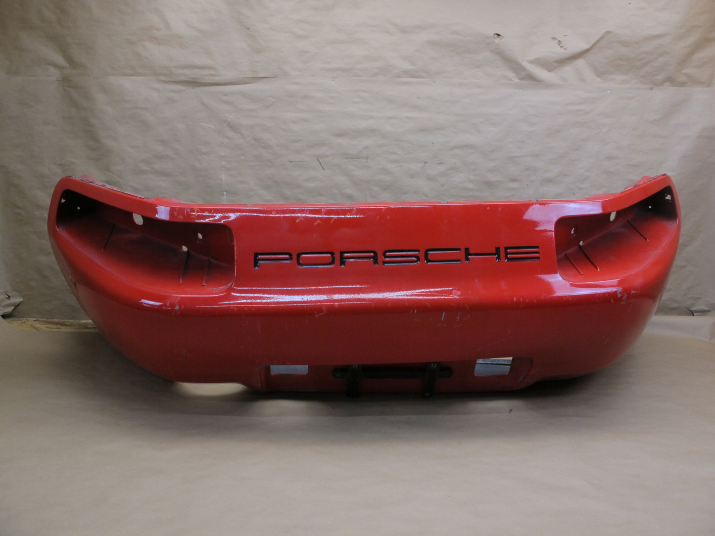 1987-1991 Porsche 928 S Rear Bumper Cover Panel RED