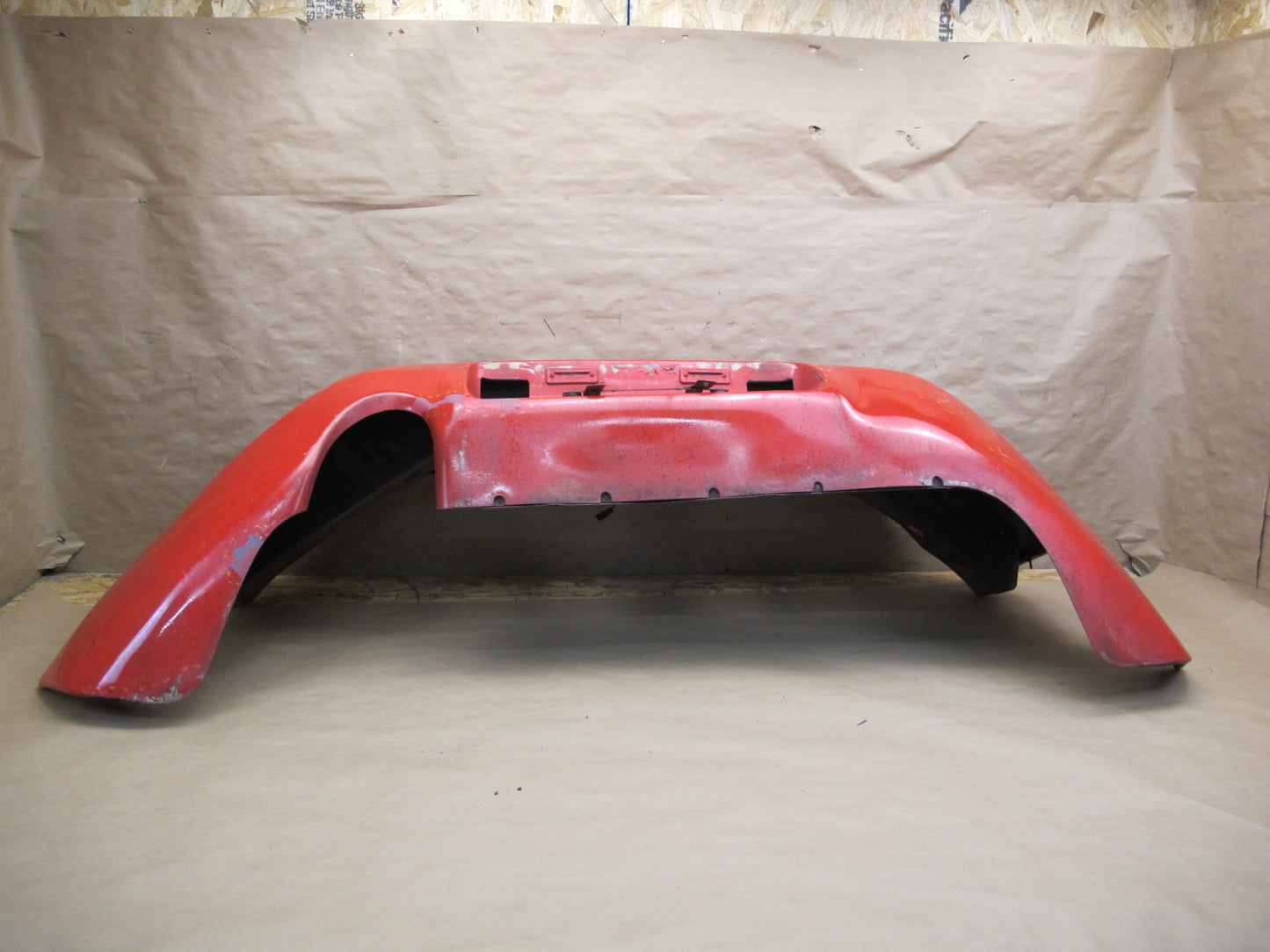 1987-1991 Porsche 928 S Rear Bumper Cover Panel RED