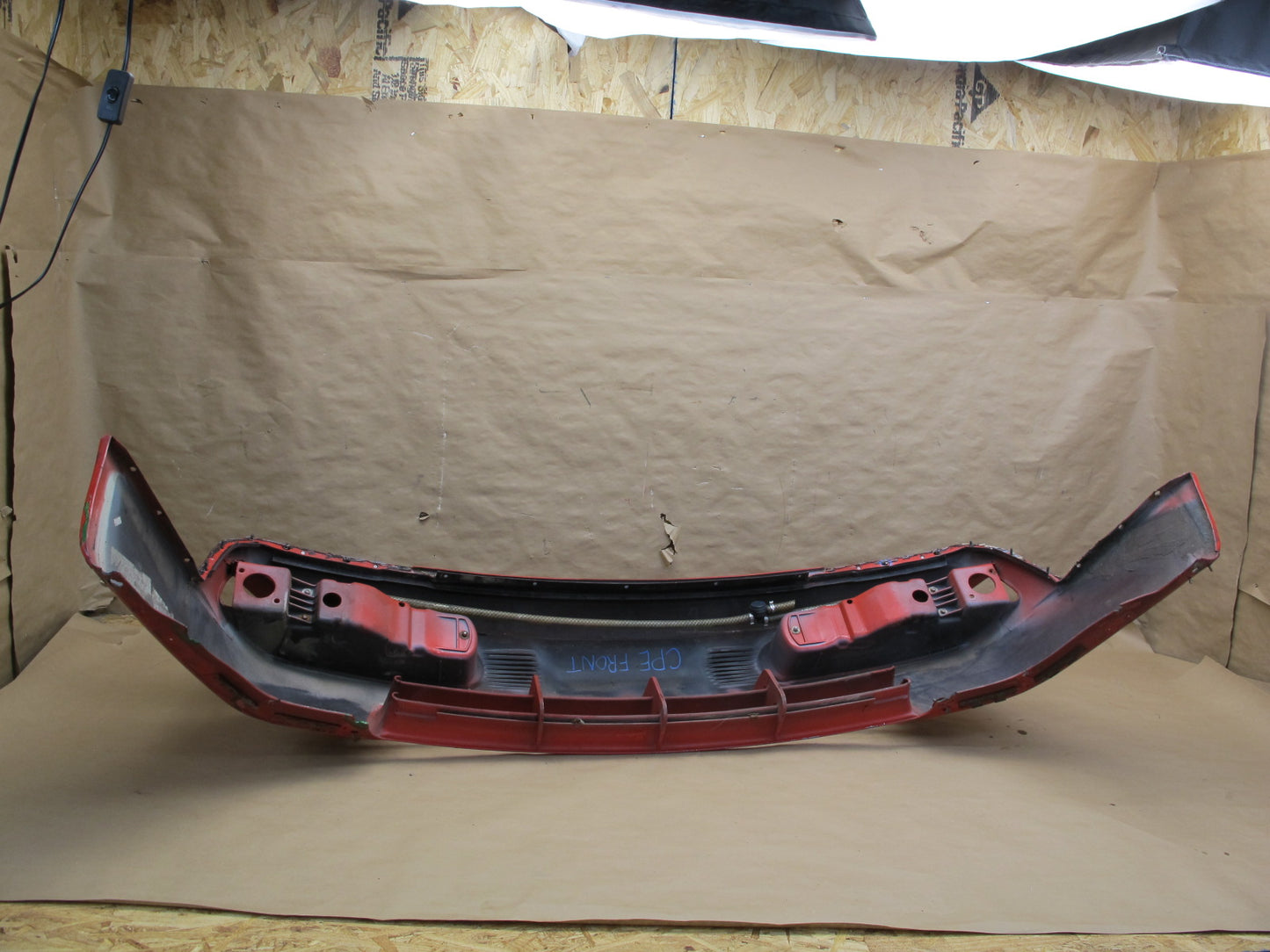 1987-1995 Porsche 928 S Front Bumper Cover Panel RED