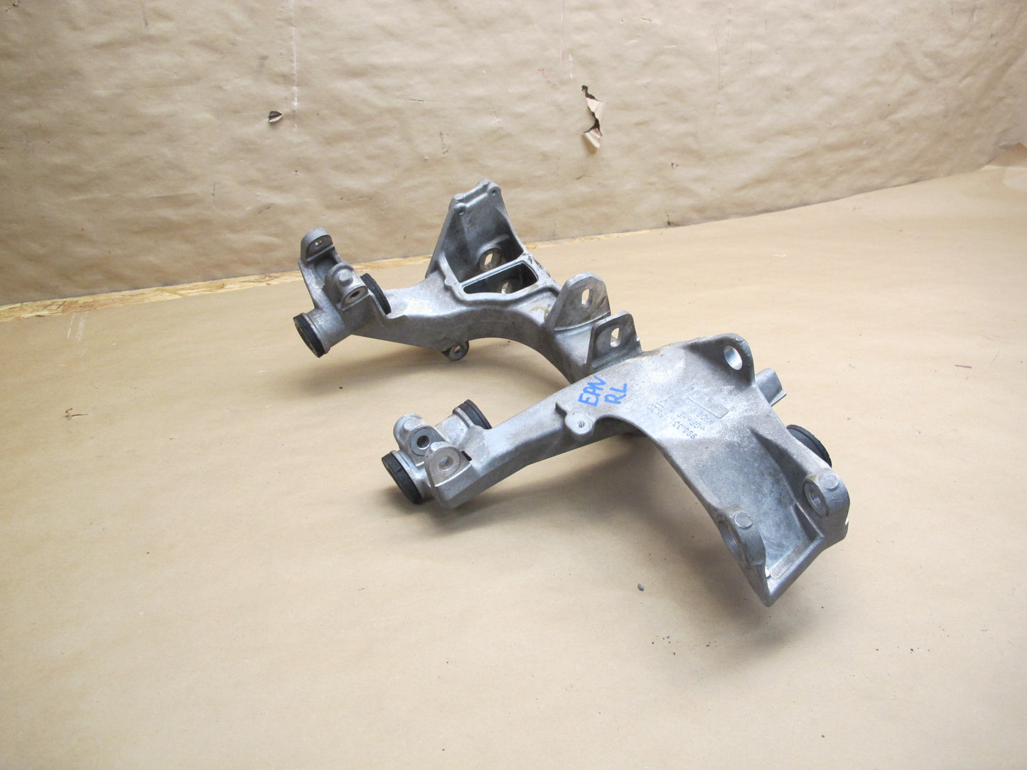 1999-2005 Porsche 911 996 Rear Subframe Crossmember Right Center Left Side Set