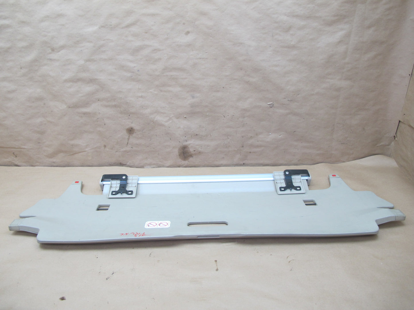 10-11 Lexus IS250 IS350 Convertible Rear Trunk Partition Panel Ivory OEM