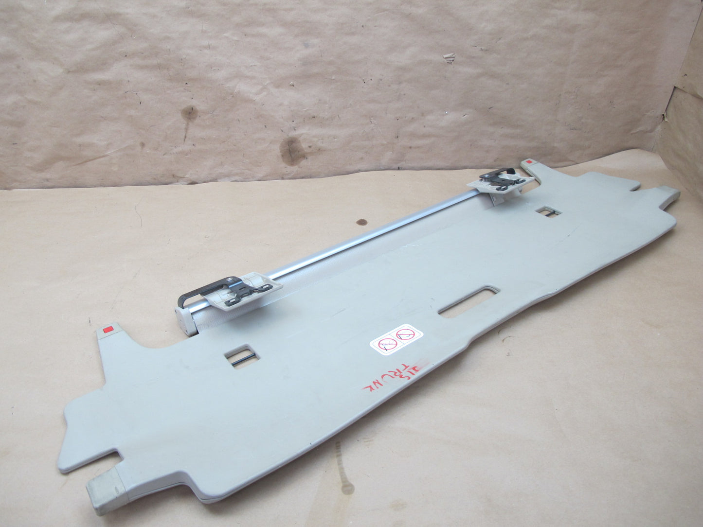 10-11 Lexus IS250 IS350 Convertible Rear Trunk Partition Panel Ivory OEM