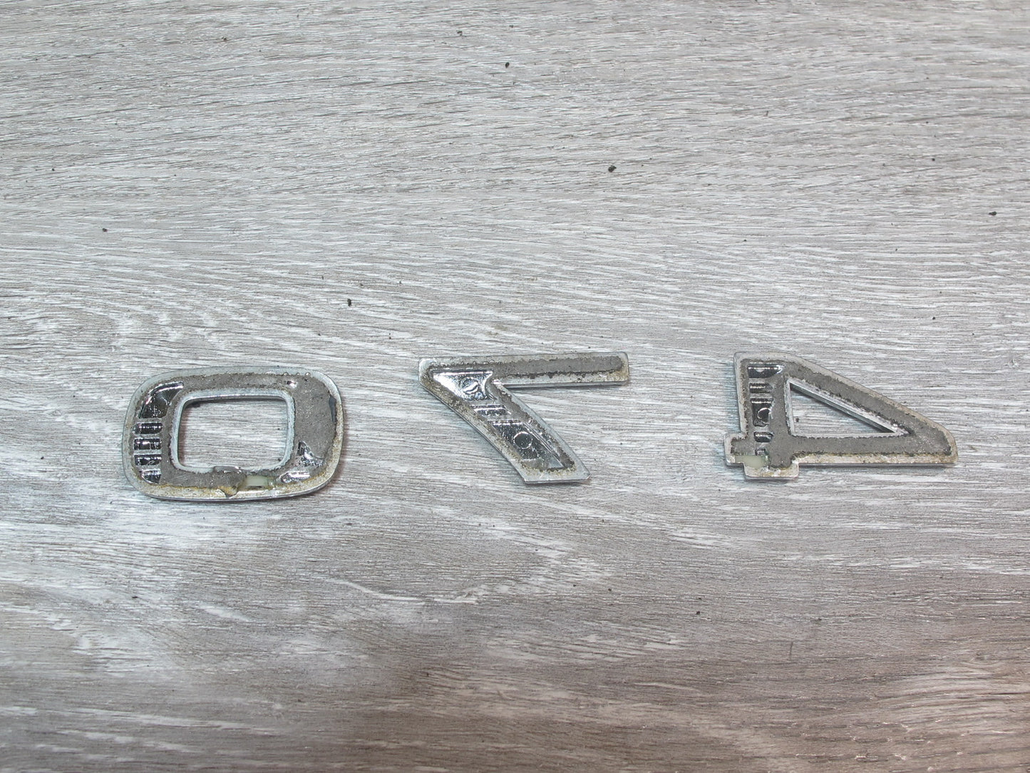 2003-2009 Lexus UZJ120L GX470 Rear Trunk Lid Emblem Logo Badge Symbol Set