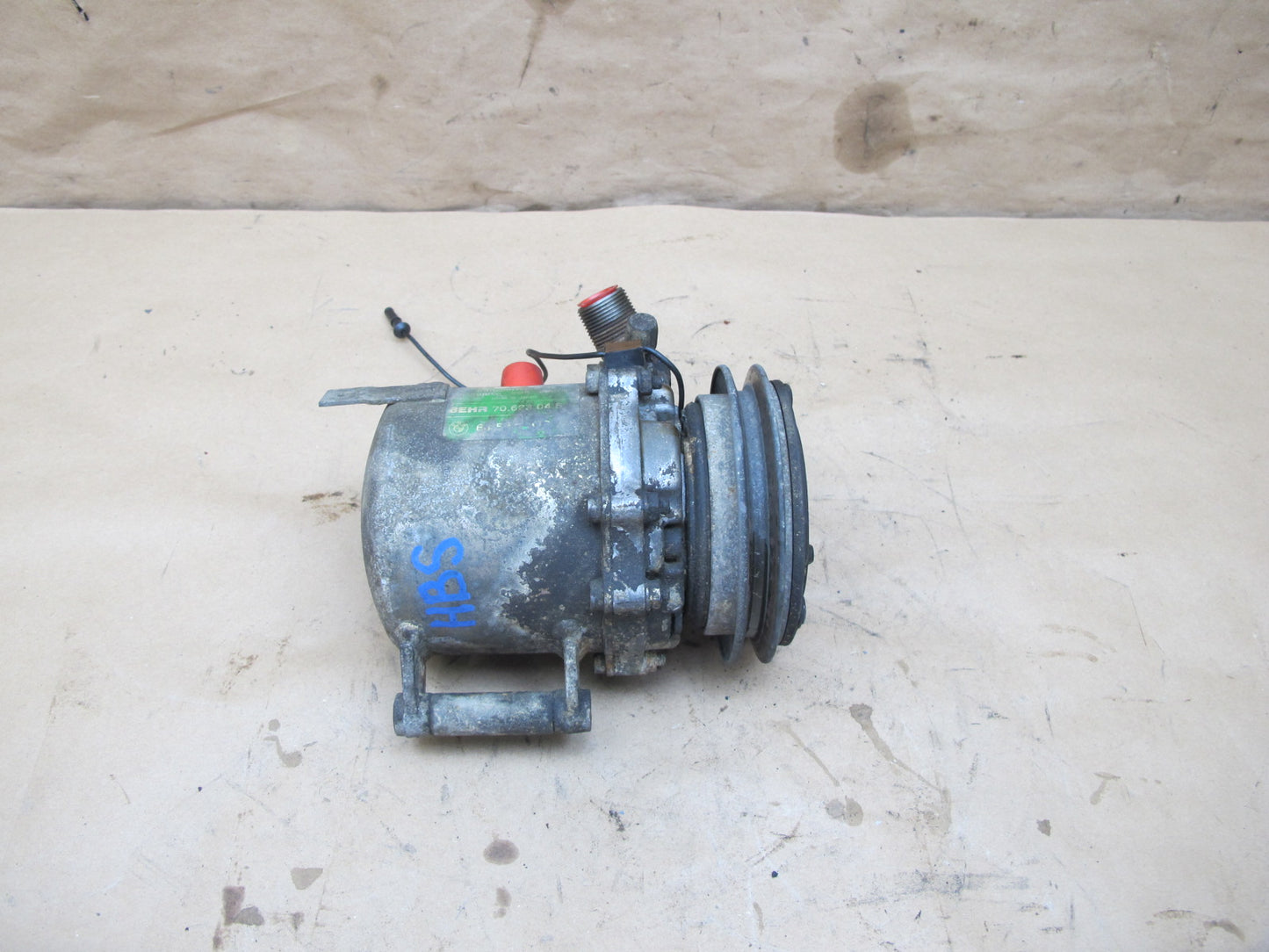 86-87 BMW E24 635CSI R12 A/C Air Conditioning Compressor OEM