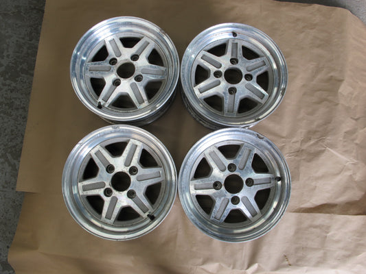 79-83 Datsun Nissan 280ZX S130 Set of 4 14" R14 Wheel Rim 14X6J ET10 OEM