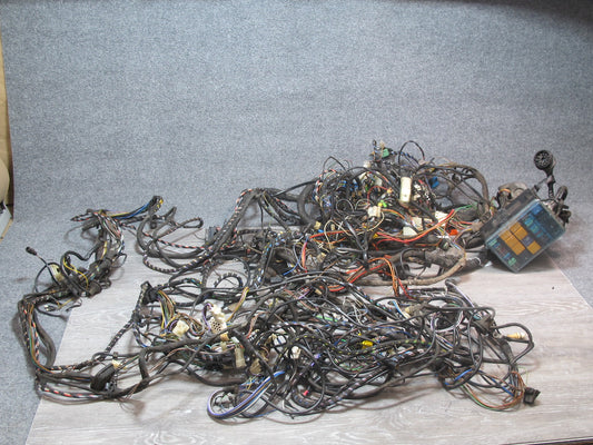 1989 BMW E30 325i 2.0L M20 Convertible AT Body Wire Wiring Harness OEM