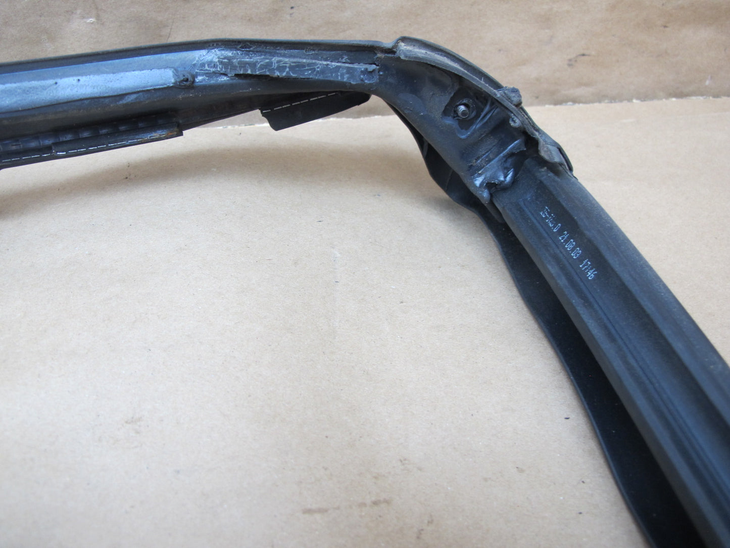 03-12 Mercedes R230 Sl-class Set of 4 Windshield & Door Weatherstrip Seal OEM