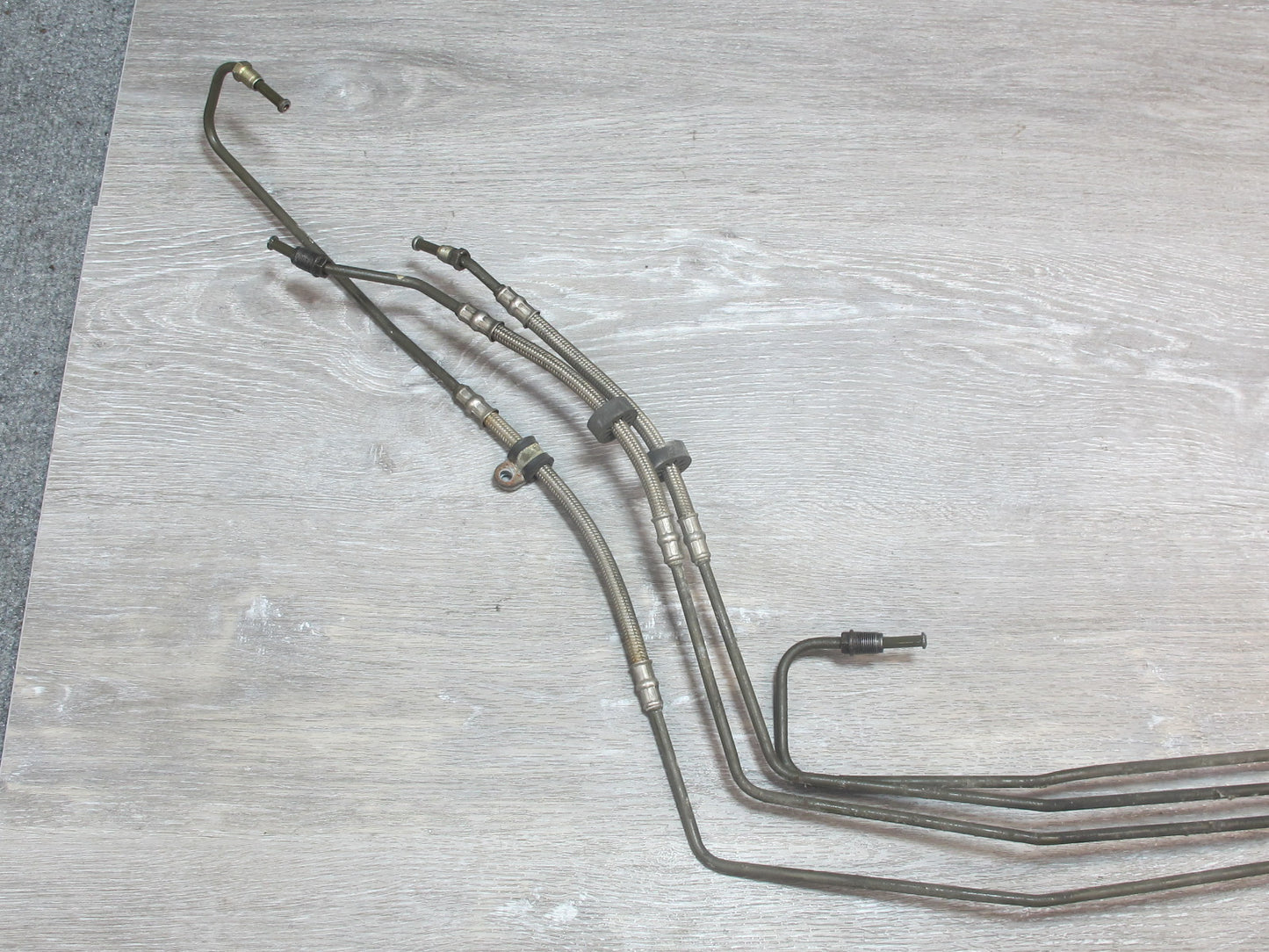 01-06 BMW E46 M3 S6S 420G SMG Transmission Hydraulic Hose Pipe Line Set OEM