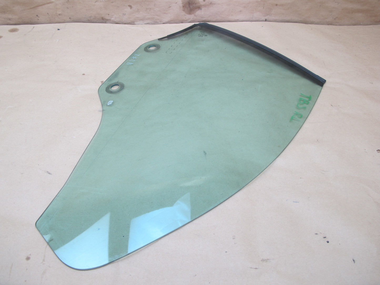 07-13 BMW E93 Convertible Rear Left Quarter Glass Window OEM