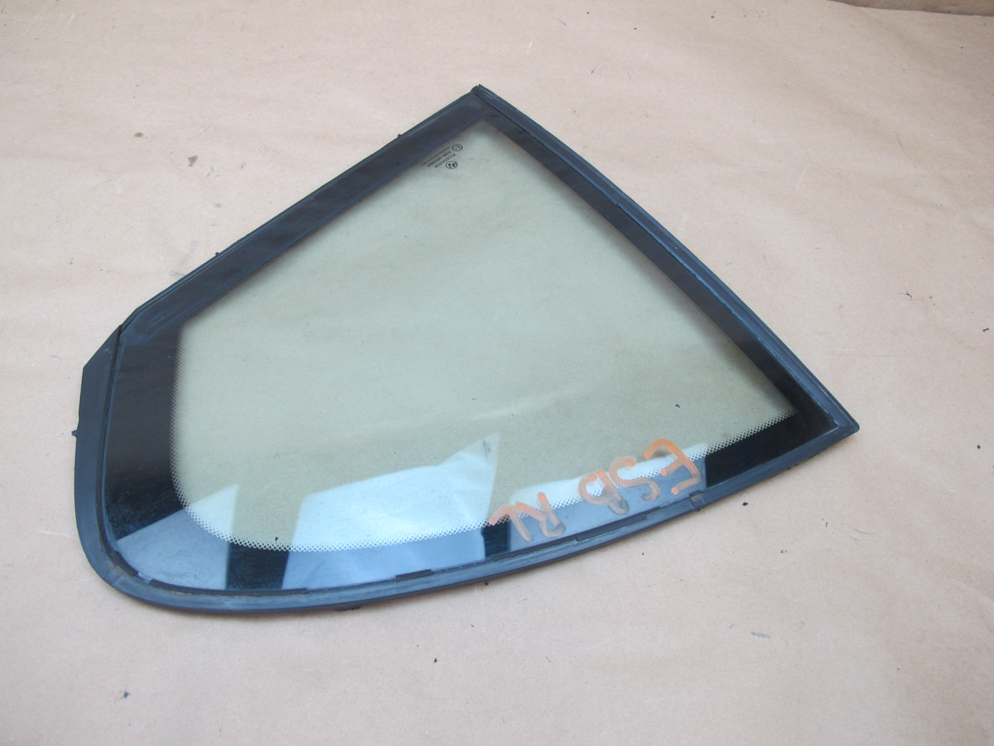 03-08 BMW E65 E66 7-SERIES Rear Left Door Fixed Glass Window OEM