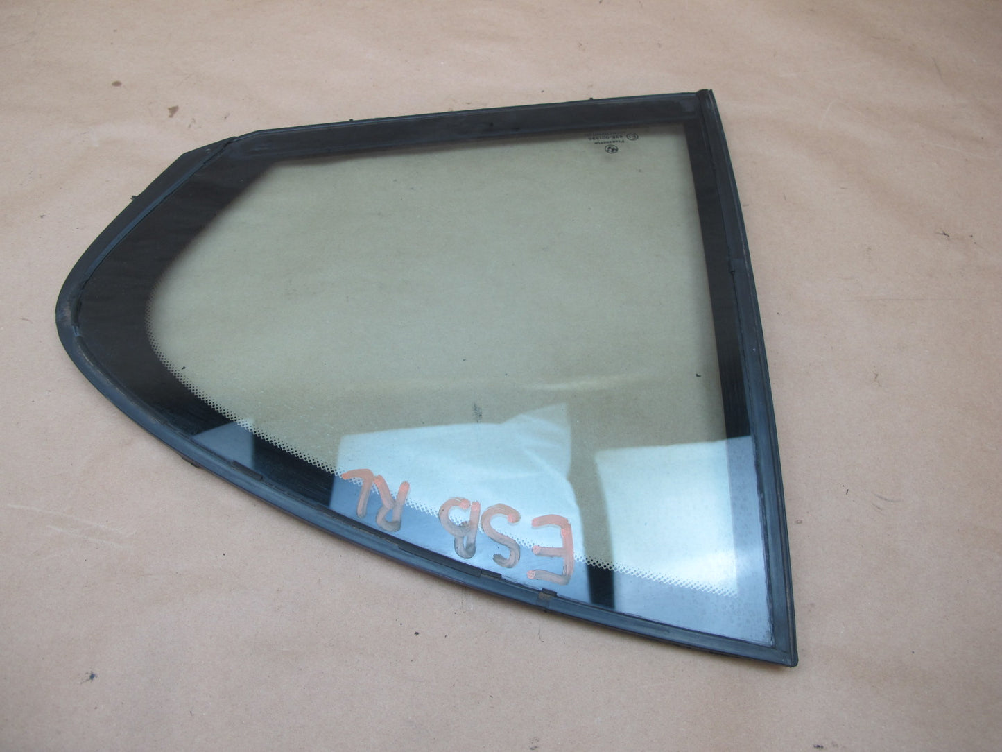 03-08 BMW E65 E66 7-SERIES Rear Left Door Fixed Glass Window OEM