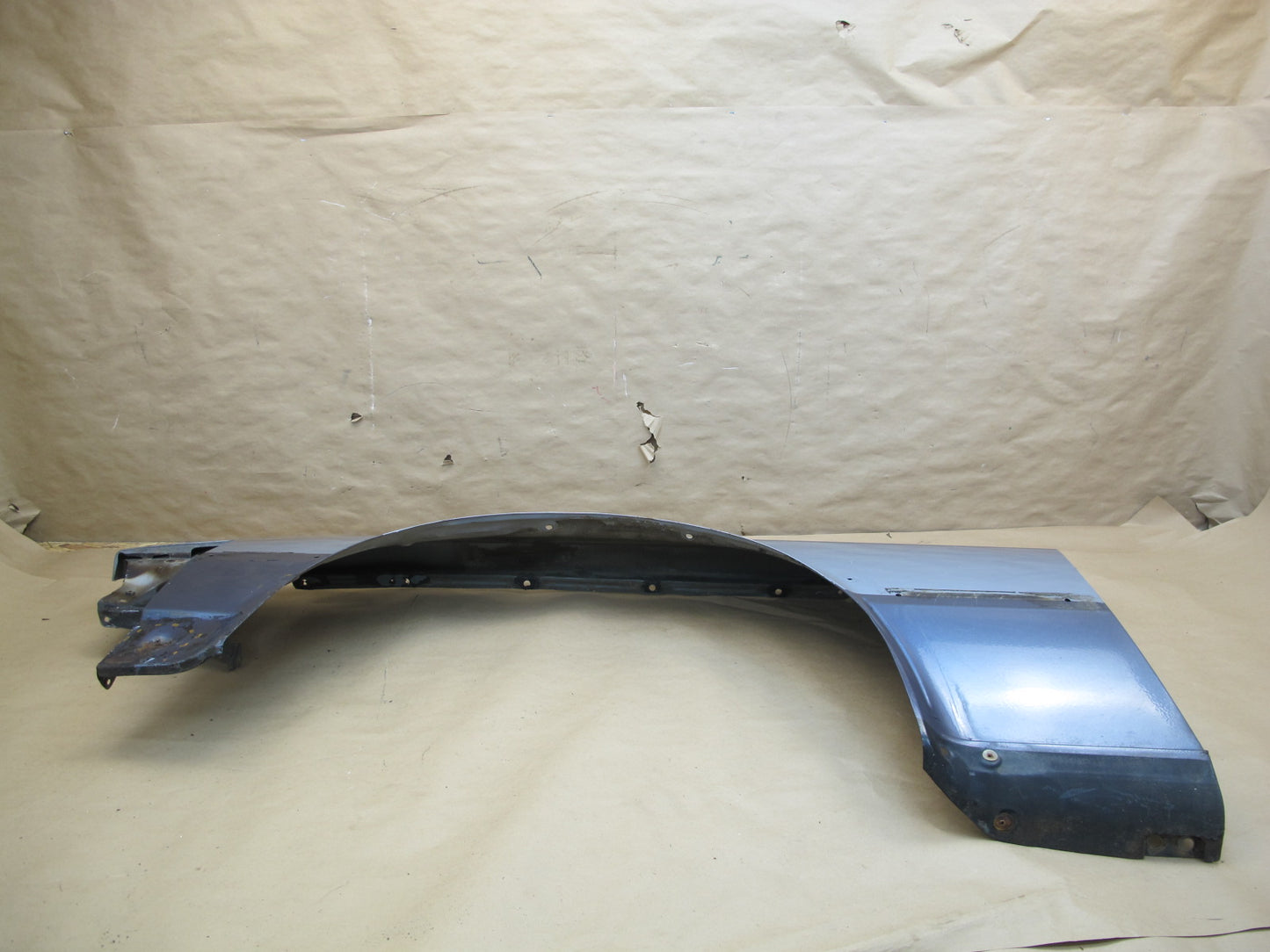 83-85 Toyota Calica Supra MA67 Front Left Fender Shell Cover Panel Blue OEM