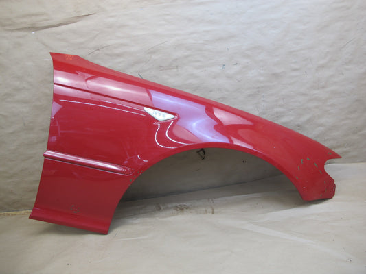 04-06 BMW E46 Coupe Convertible Front Right Fender Shell Cover Panel RED OEM