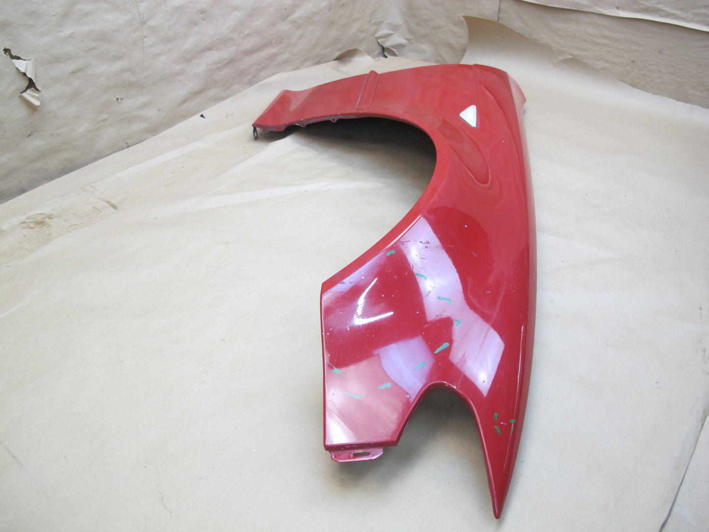 04-06 BMW E46 Coupe Convertible Front Right Fender Shell Cover Panel RED OEM