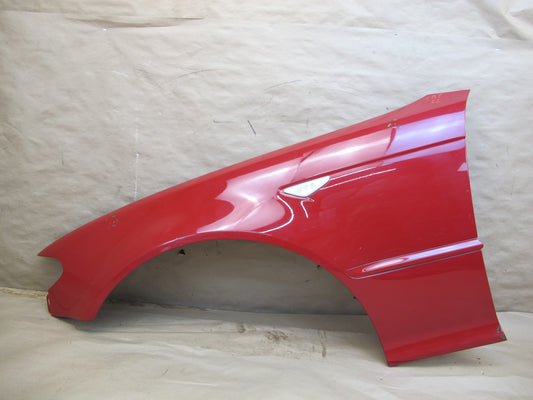 04-06 BMW E46 Coupe Convertible Front Left Fender Shell Cover Panel RED OEM