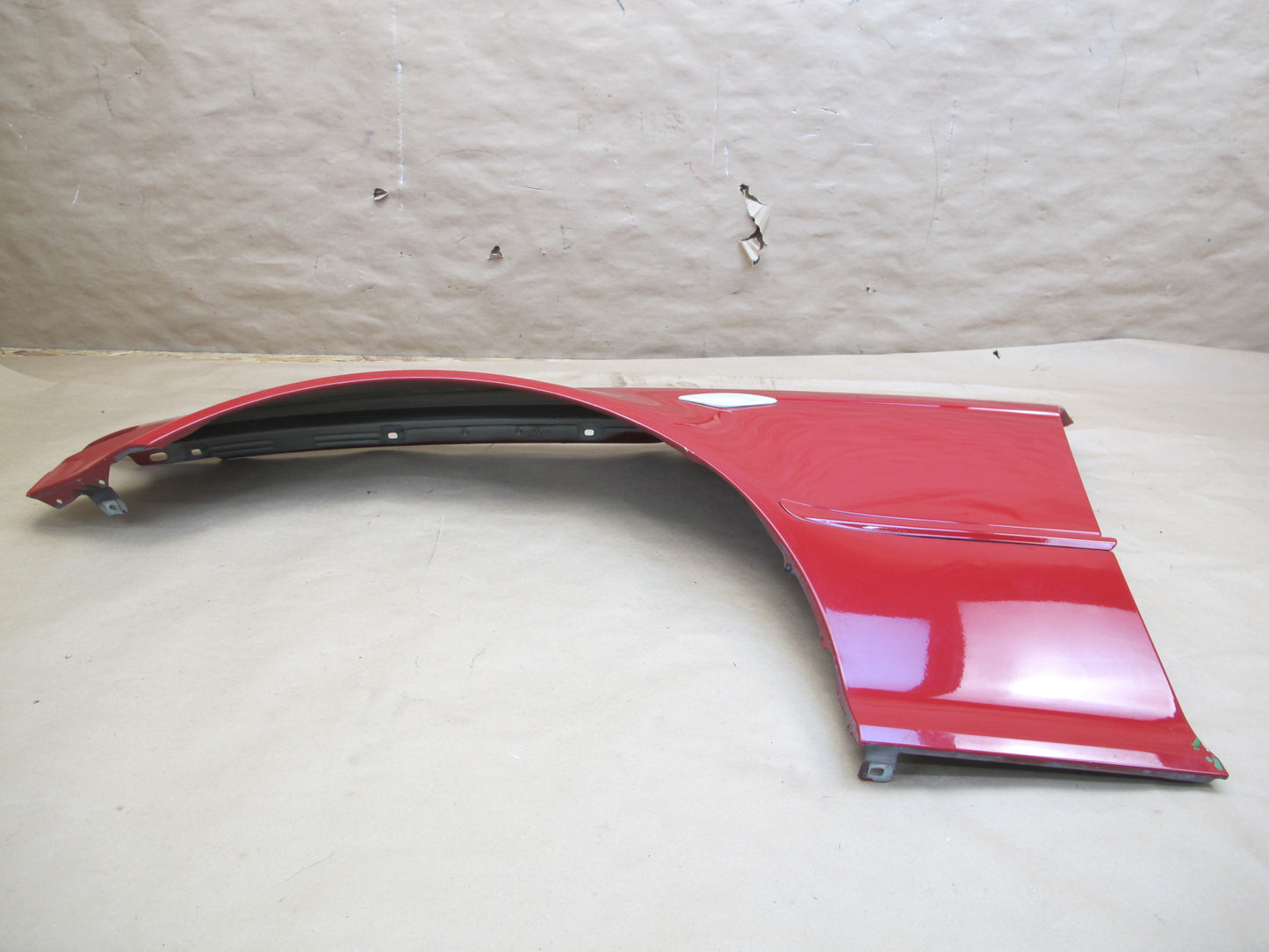 04-06 BMW E46 Coupe Convertible Front Left Fender Shell Cover Panel RED OEM