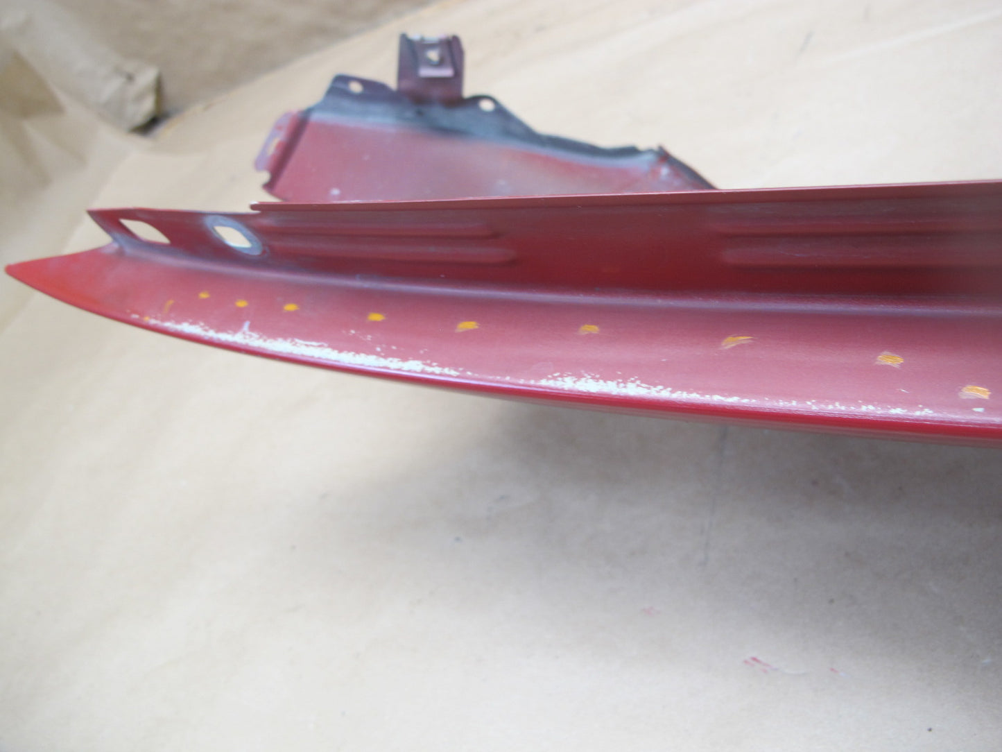 04-06 BMW E46 Coupe Convertible Front Left Fender Shell Cover Panel RED OEM