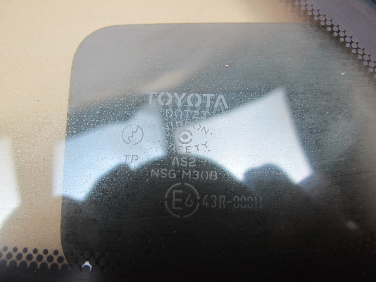 97-00 Lexus JZZ31L SC400 SC300 Rear Right Quarter Glass Window OEM
