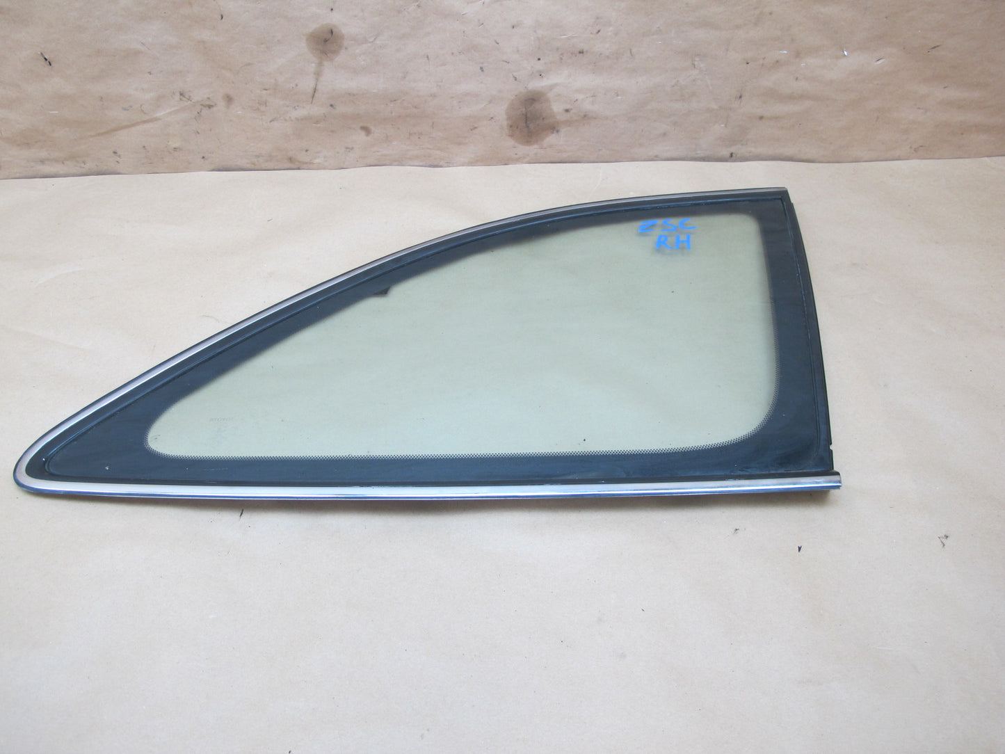 97-00 Lexus JZZ31L SC400 SC300 Rear Right Quarter Glass Window OEM