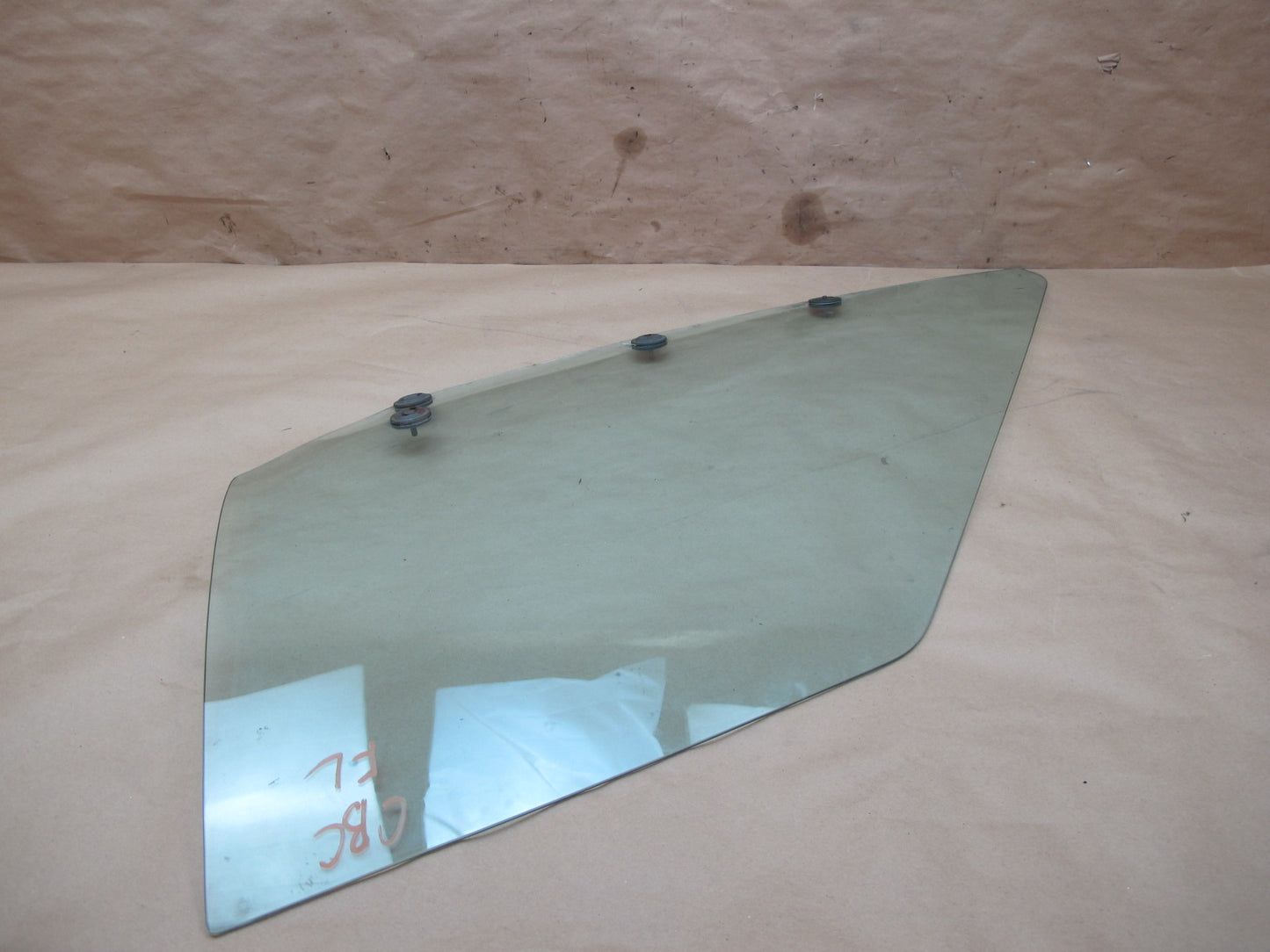 84-90 Chevrolet Corvette C4 Front Left Driver Side Door Glass Window OEM