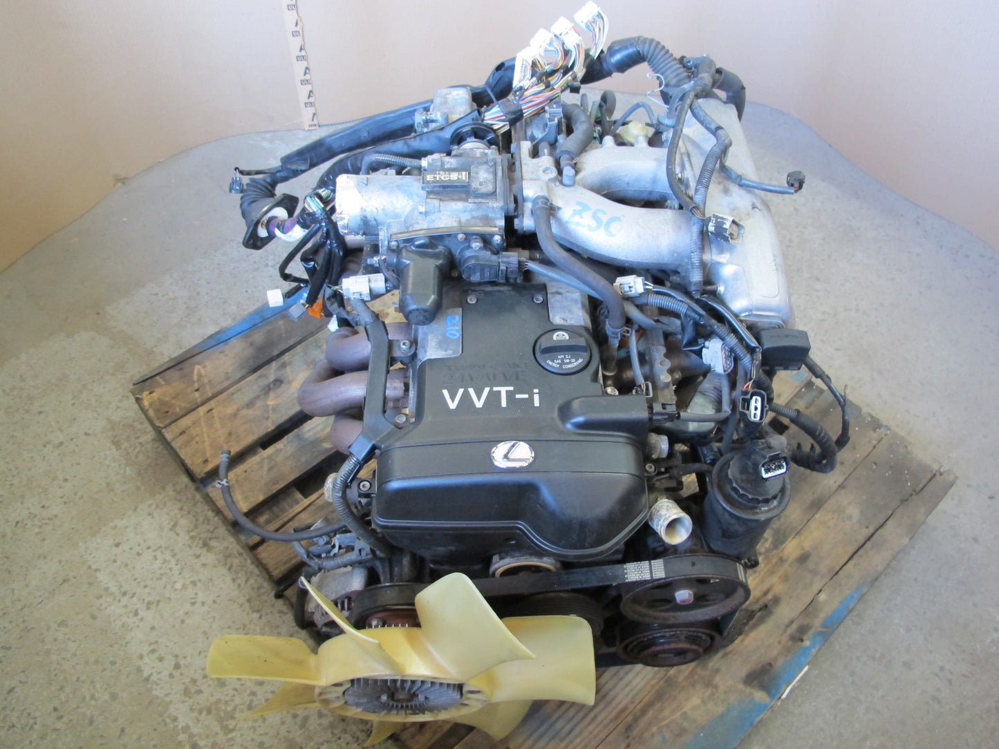 98-00 Lexus SC300 3.0L 2JZGE Rear Sump Vvt-i Complete Engine Motor 189k Miles