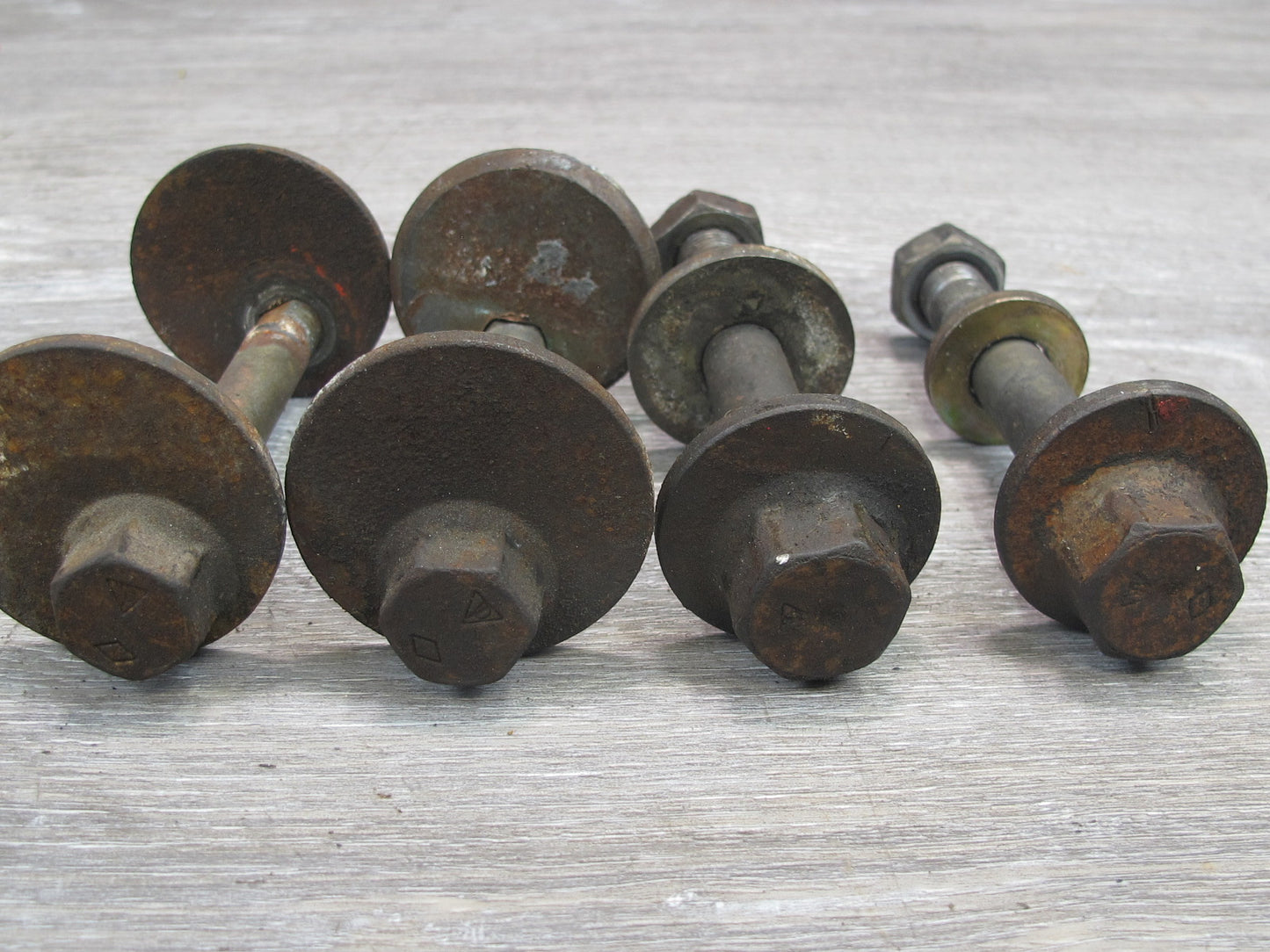 1978-1995 Porsche 928 Rear Suspension Adjust Eccentric Camber Bolt Set of 4