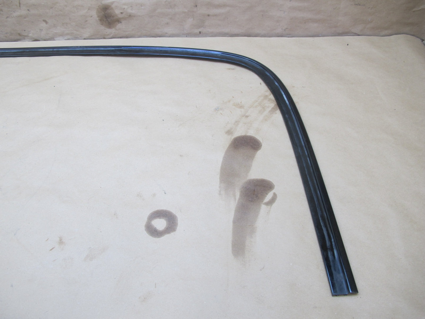 01-06 BMW E46 Folding TOP Lid Cover Molding Strip & Door Weatherstrip Set OEM