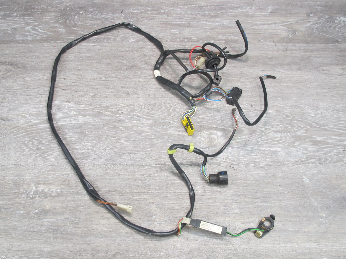 1989-1990 Porsche 928 S4 Right Passenger Side Door Wire Wiring Harness