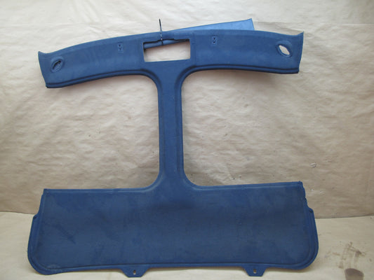 91-95 Toyota SW21L MR2 T-top Roof Headliner Cover w Rear Trim Panel Blue OEM