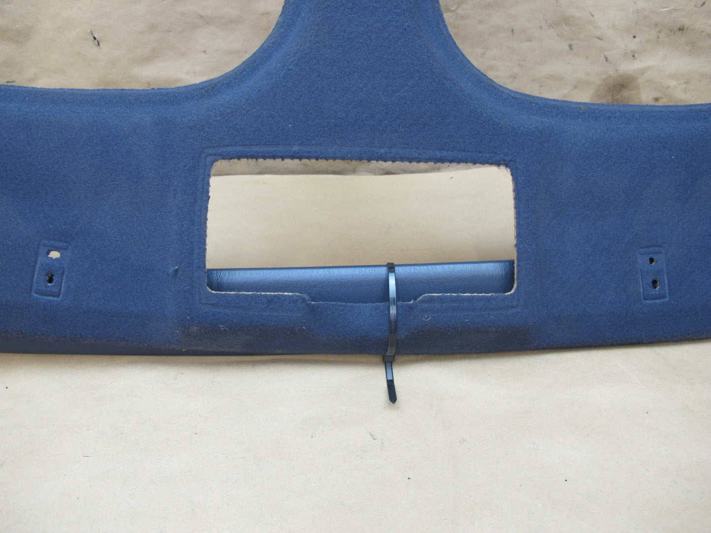 91-95 Toyota SW21L MR2 T-top Roof Headliner Cover w Rear Trim Panel Blue OEM