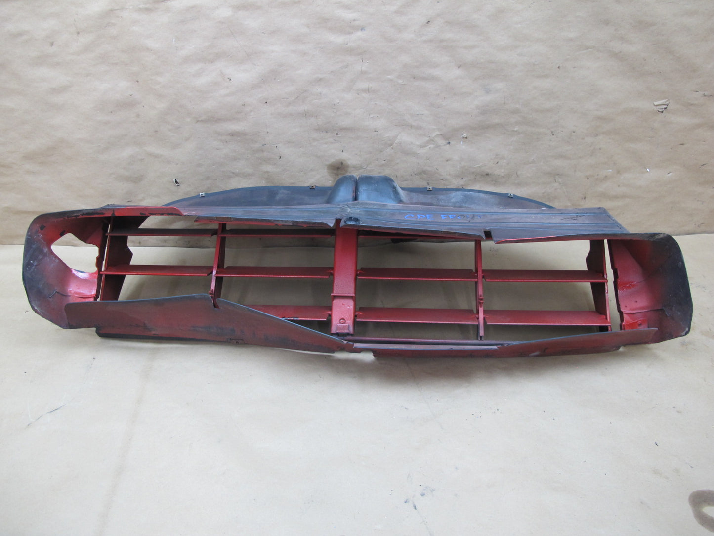 1987-1990 Porsche 928 S4 Front Bumper Deflector Air Vent Duct Grille 92857552100