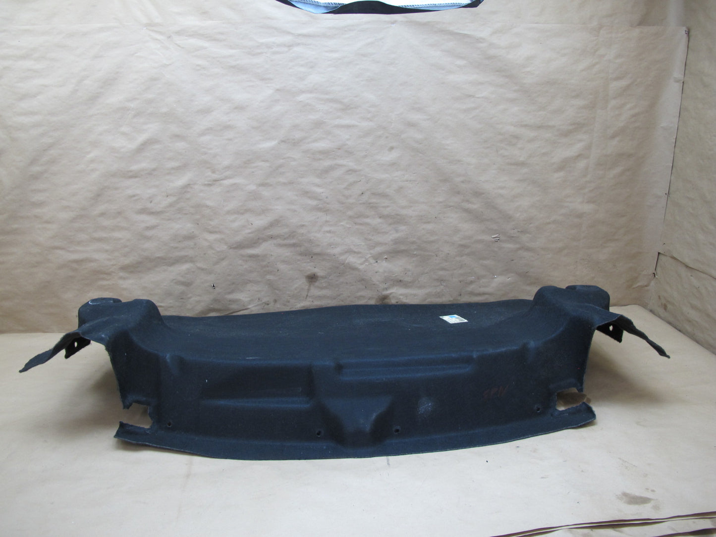 2002-2005 Porsche 911 996 Convertible Rear Roof Trunk Carpet Liner Trim Panel