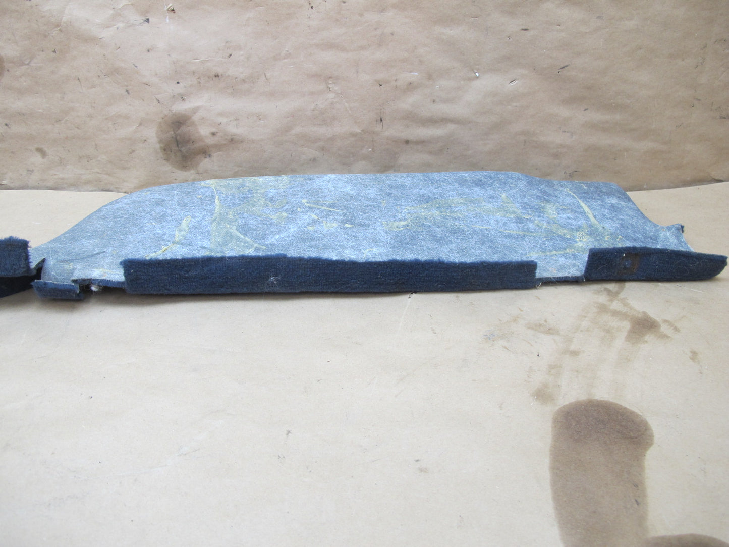 86-87 BMW E24 635CSI Rear Seat Bottom Floor Carpet Cover OEM