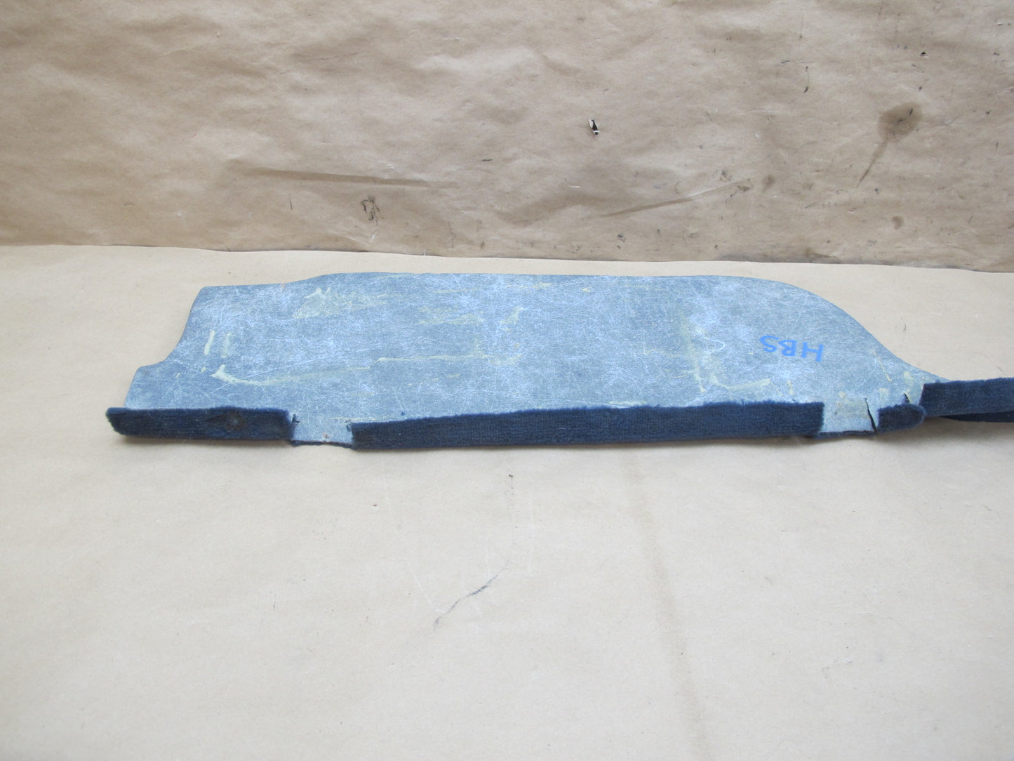 86-87 BMW E24 635CSI Rear Seat Bottom Floor Carpet Cover OEM