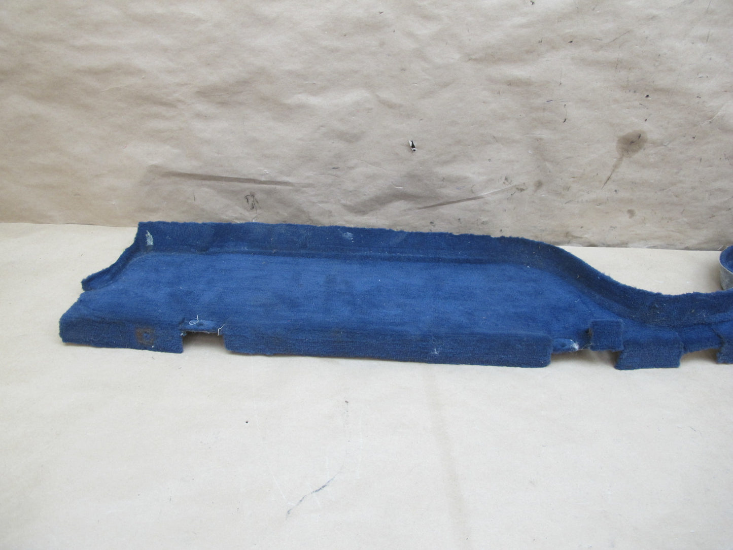 86-87 BMW E24 635CSI Rear Seat Bottom Floor Carpet Cover OEM