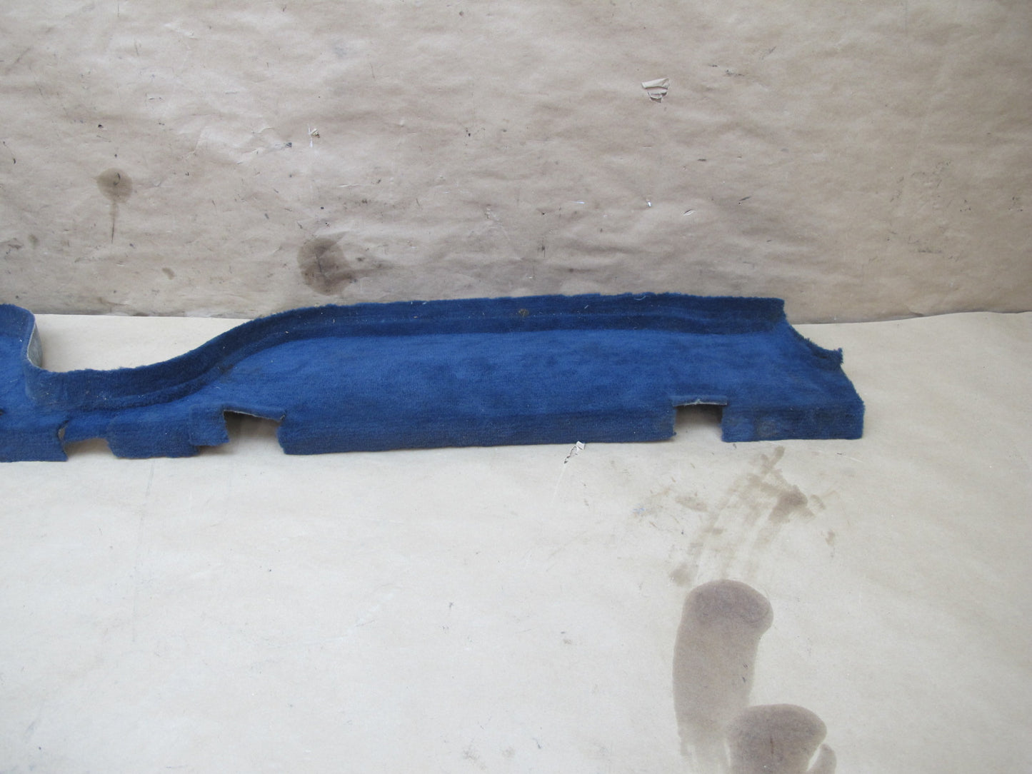 86-87 BMW E24 635CSI Rear Seat Bottom Floor Carpet Cover OEM