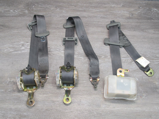 95-97 LEXUS LS400 REAR RIGHT CENTER LEFT SIDE SEATBELT RETRACTOR SET OEM