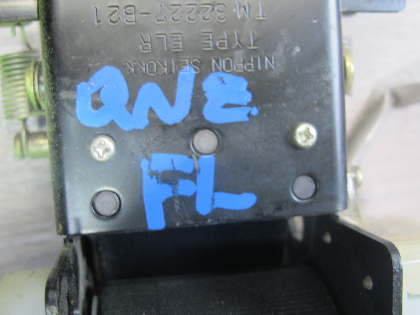 90-96 NISSAN 300ZX Z32 2-SEAT FRONT LEFT DRIVER SIDE SEATBELT RETRACTOR OEM