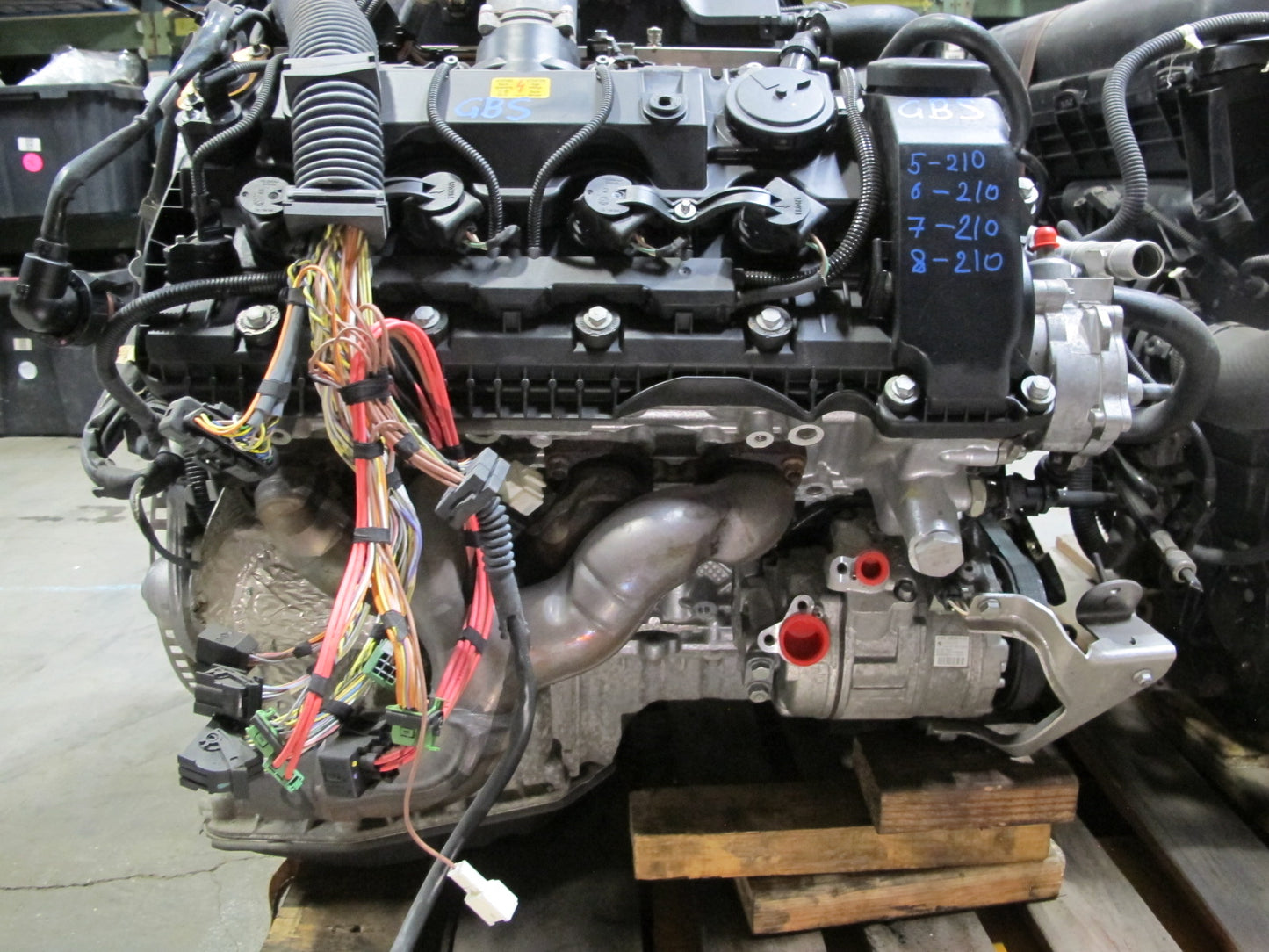 2006 BMW E60 E63 E64 650i 550i 4.8L N62N Complete Engine Motor Only 60k Miles