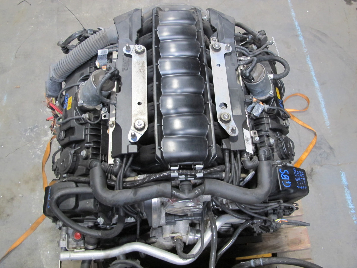 2006 BMW E60 E63 E64 650i 550i 4.8L N62N Complete Engine Motor Only 60k Miles