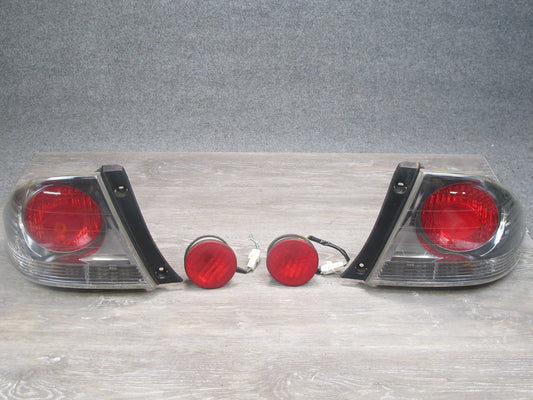 01-05 Lexus JCE10L IS300 Set of 4 Rear Left & Right Tail Light Lamp OEM