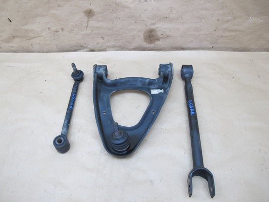 95-97 Lexus UCF20L LS400 Set of 3 Rear Right Upper & Lower Control Arm OEM