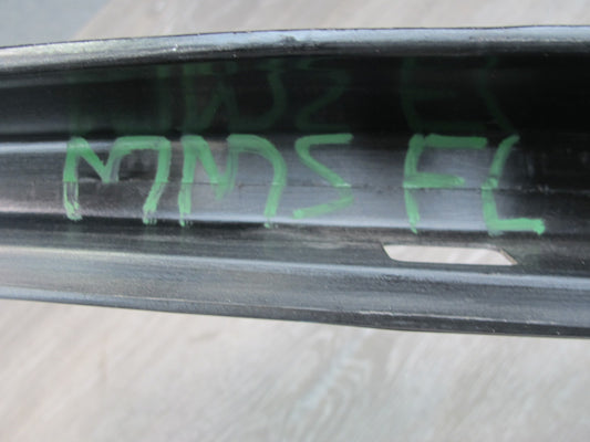 86-91 Mercedes W126 Front Left Door Window Surround Trim Panel Set OEM