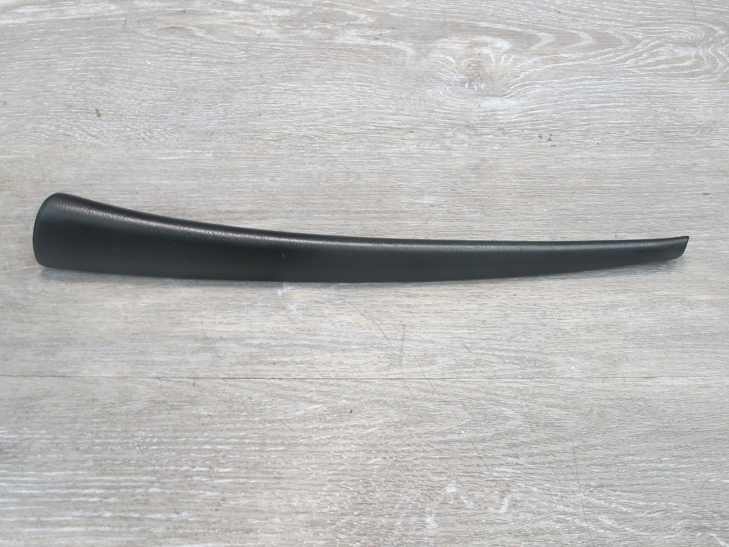 86-91 Mercedes W126 Front Left Door Window Surround Trim Panel Set OEM